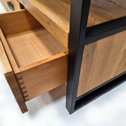 Oak loft TV cabinet BOSS