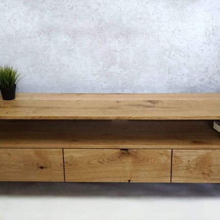 Oak TV cabinet Spanby