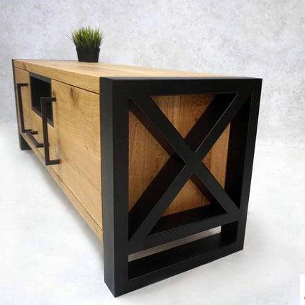 Oak TV stand Fosdyke
