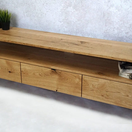 Oak TV cabinet Spanby