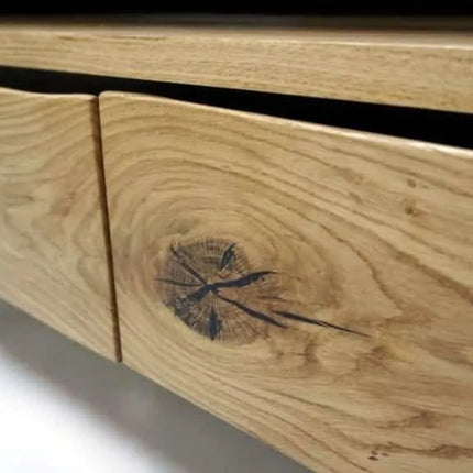 Oak loft TV cabinet Moulton