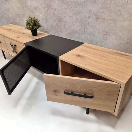 Modern loft-style TV cabinet LIMA