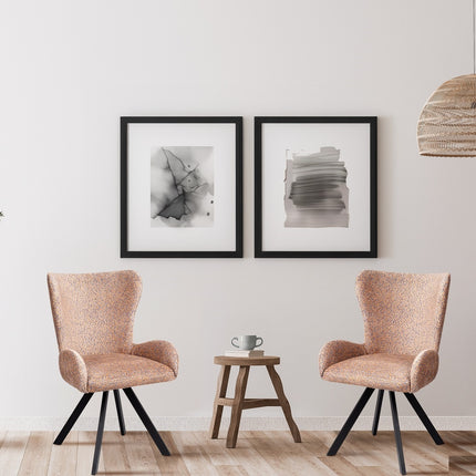 Dining chair Tessa with metal legs