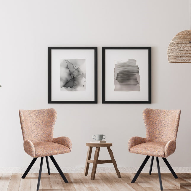 Dining chair Tessa with metal legs