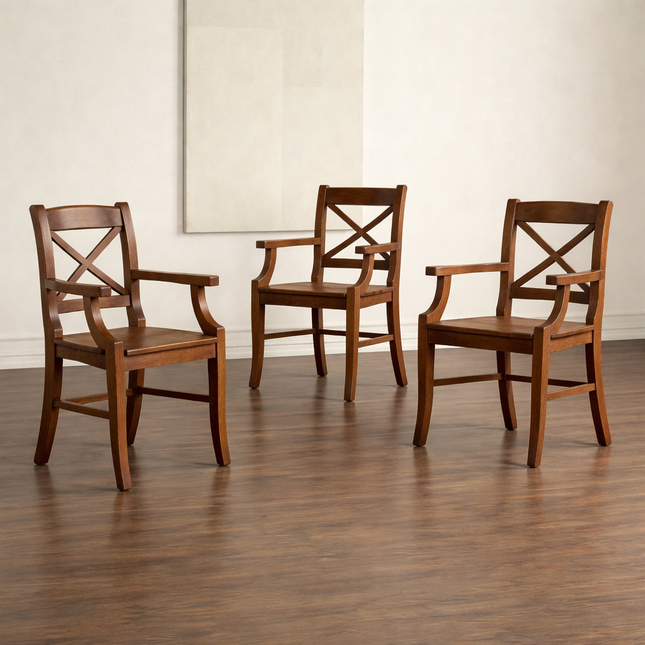 Wooden Armchair Dining Chair Solid Wood